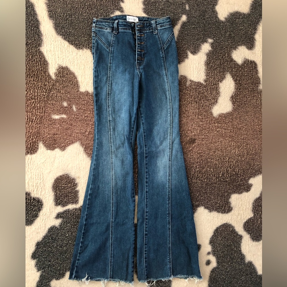 Cello High Rise No Pocket Stretch Jean